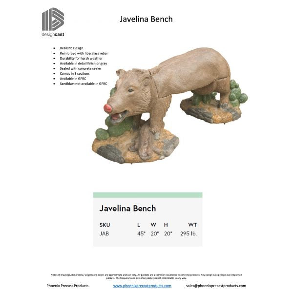Javelina Bench