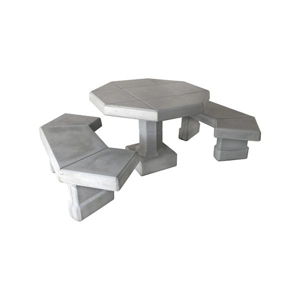 Keystone Series Octagonal Table Set