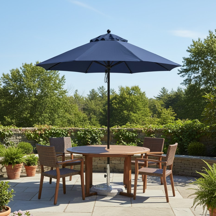 Monterey 7.5′ Fiberglass Umbrella with Pulley Lift