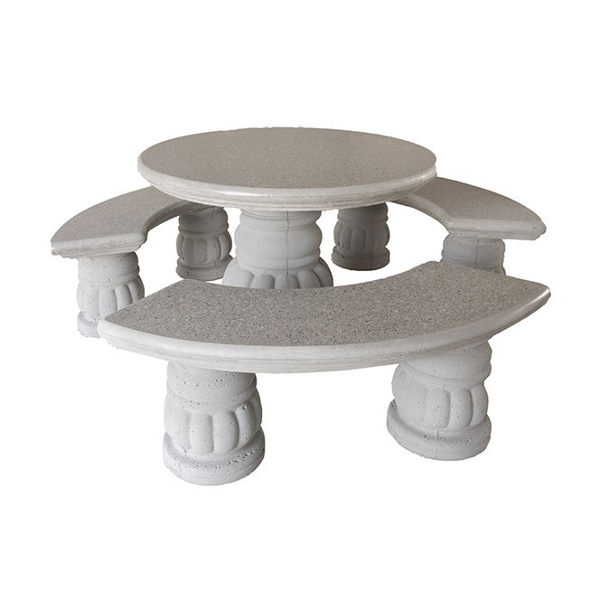 Rosonne Terrazzo Series Round Table Set