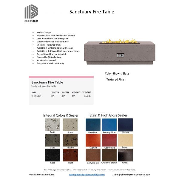 Sanctuary 1 Fire Feature