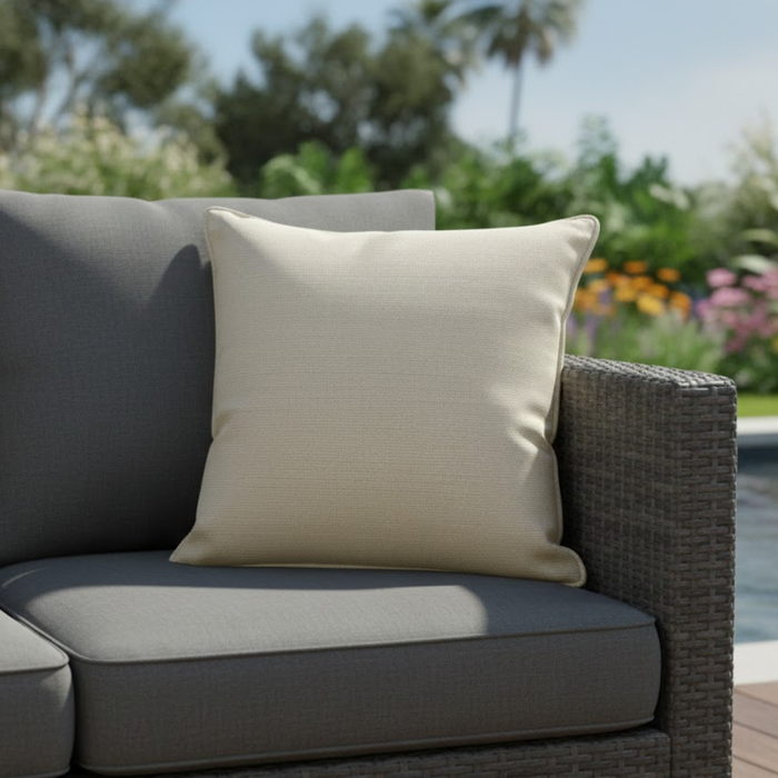 Throw Pillow with Welt 22"x22"