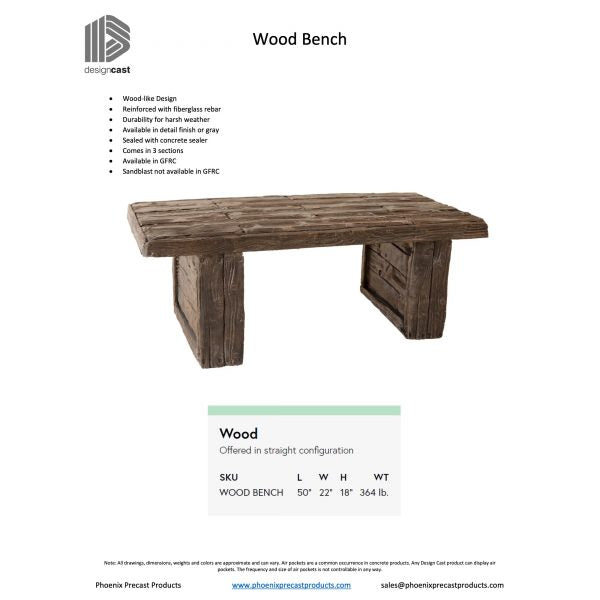 Wood Benches