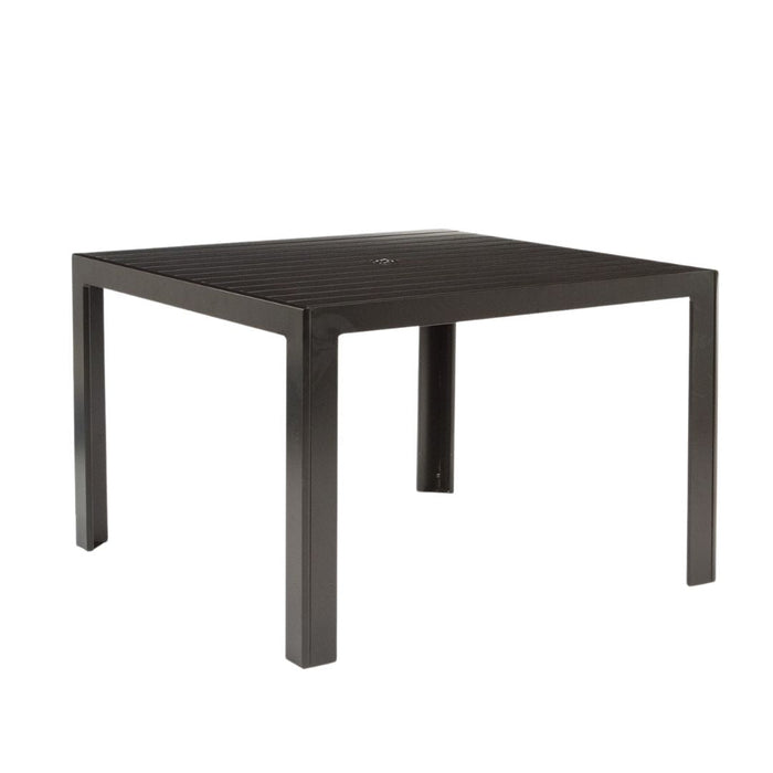 Meza 42" Square Dining Umbrella Table (with hole)