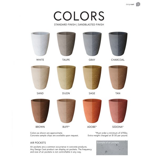 Mesa Series Planters